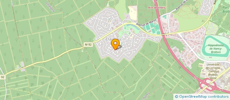 localisation de l'entreprise RIADI à VILLERS-LES-NANCY