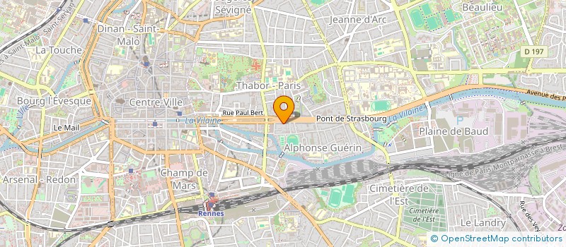 localisation de l'entreprise RIAF à RENNES