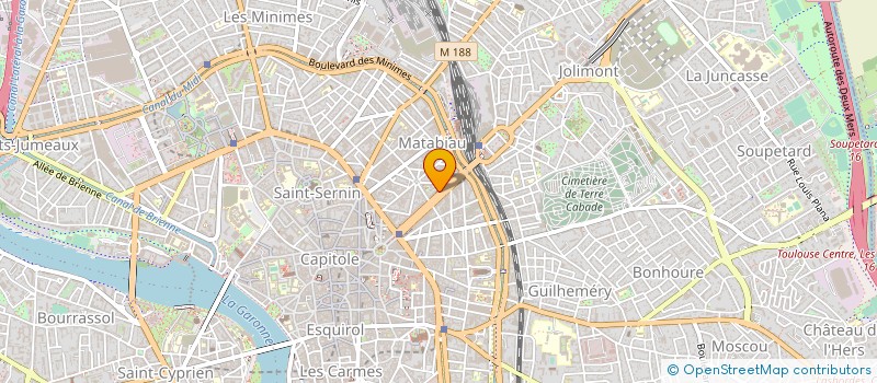 localisation de l'entreprise RIAFAS  TOULOUSE