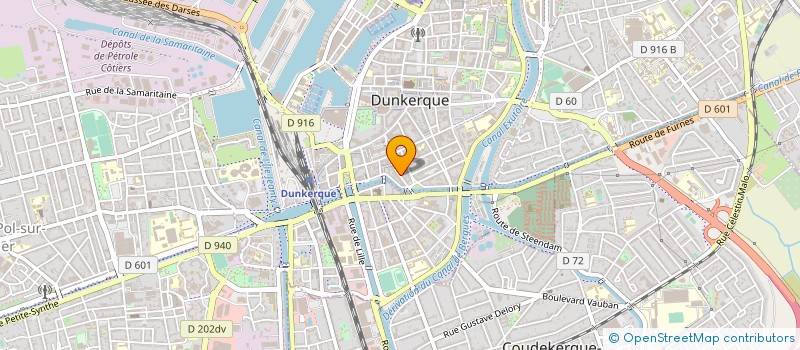 localisation de l'entreprise RIAH à DUNKERQUE