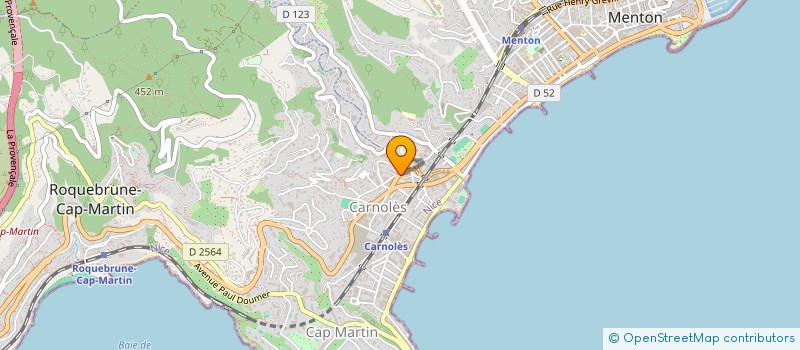 localisation de l'entreprise RIAHI COMPAGNIE à ROQUEBRUNE CAP MARTIN