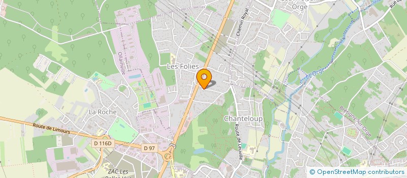 localisation de l'entreprise RIAHI ET SAURIN à SAINT-GERMAIN-LES-ARPAJON