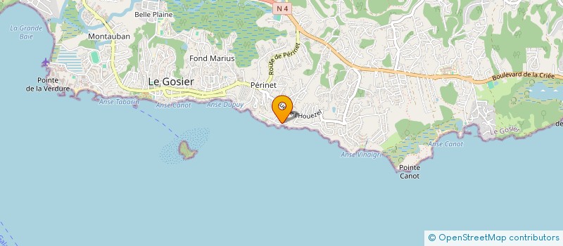 localisation de l'entreprise RIAHI INVESTISSEMENTS à LE GOSIER
