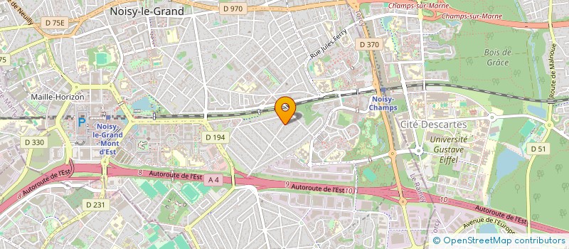 localisation de l'entreprise RIAL  NOISY-LE-GRAND