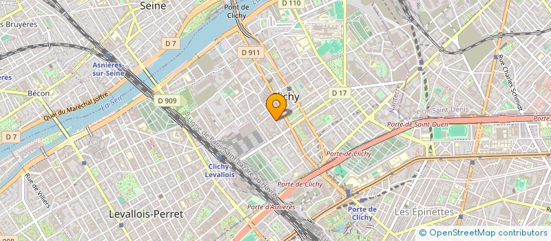 localisation de l'entreprise RIAL - PETAT INDIVISION à CLICHY