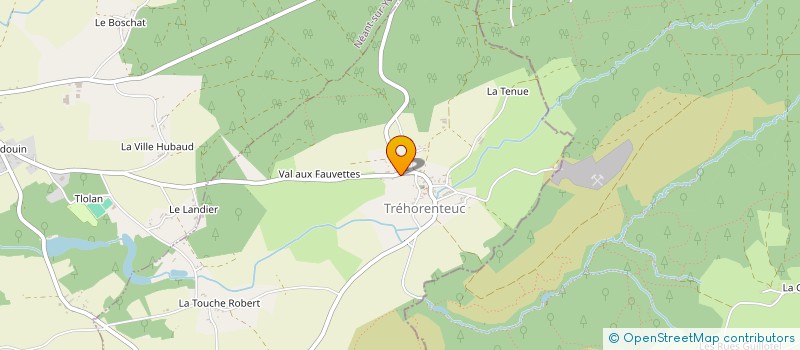 localisation de l'entreprise RIALET MICHEL MACONNERIE CARRELAGE RENOVATION  TREHORENTEUC