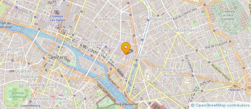 localisation de l'entreprise RIALS GUEMENEE  PARIS