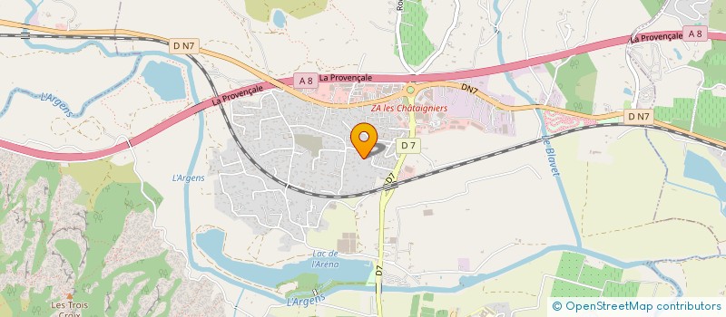 localisation de l'entreprise RIALTO  ROQUEBRUNE-SUR-ARGENS