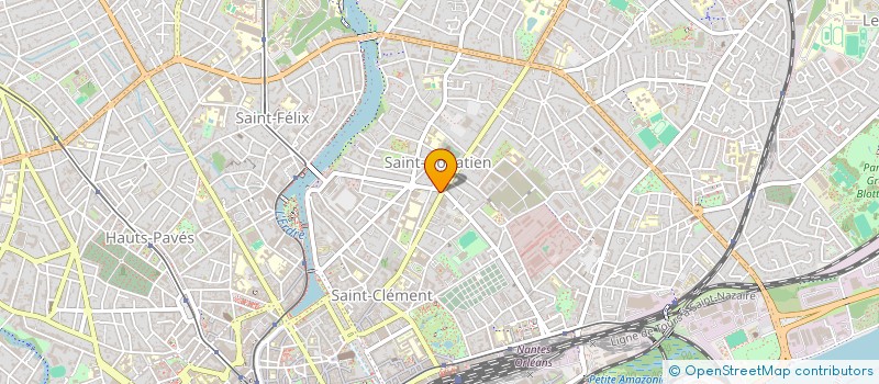 localisation de l'entreprise RIANDIERE - FIOLET INDIVISION  NANTES