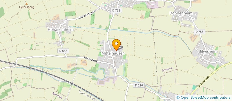 localisation de l'entreprise RIANDIERE PINTUR  HOCHSTETT