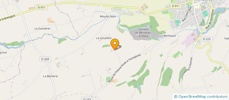 localisation de l'entreprise RIANT à TINCHEBRAY-BOCAGE