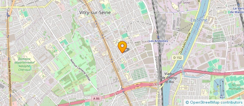 localisation de l'entreprise RIASTA94  VITRY-SUR-SEINE