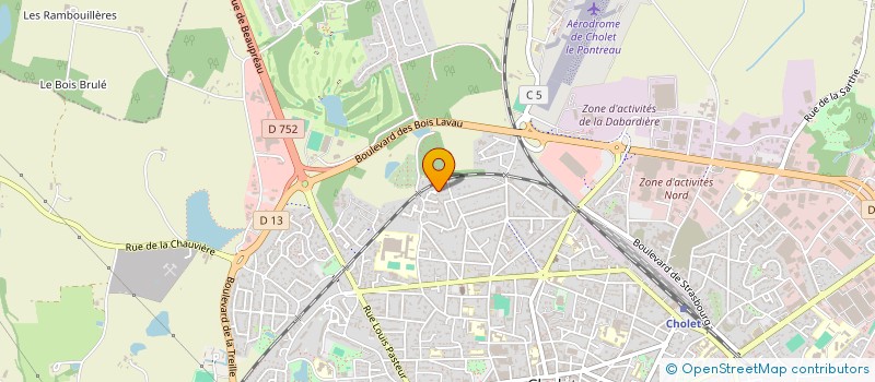localisation de l'entreprise RIATAHINE 26  CHOLET