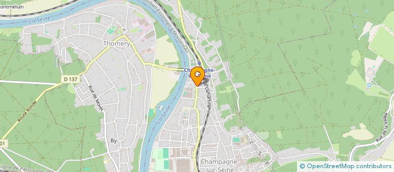 localisation de l'entreprise RIAUCE à CHAMPAGNE-SUR-SEINE