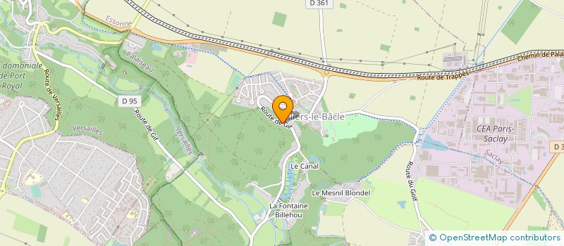 localisation de l'entreprise RIAUD NEGOCE  VILLIERS-LE-BACLE