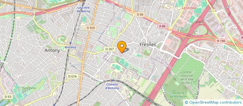 localisation de l'entreprise RIAUD OLLIVIER INVEST  FRESNES