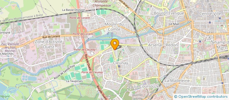 localisation de l'entreprise RIAULT REPRO  RENNES