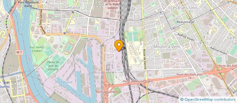 localisation de l'entreprise RIB INFORMATIQUE DROME à LYON