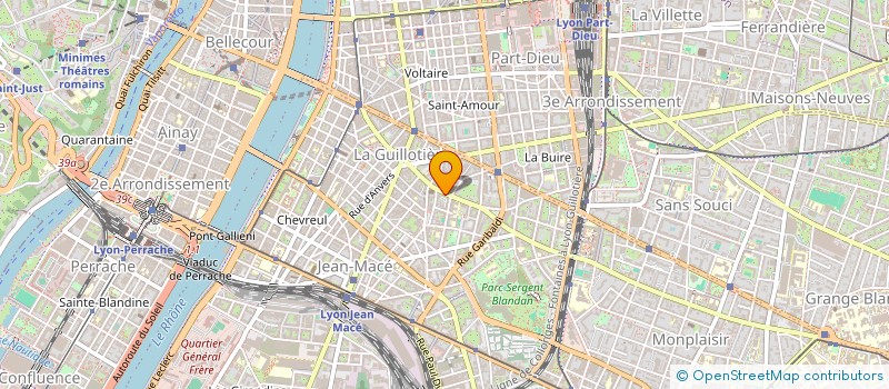 localisation de l'entreprise RIB LA SOIE  LYON