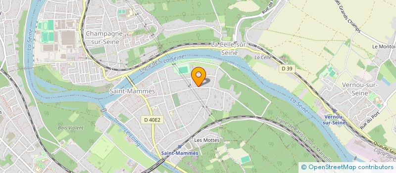 localisation de l'entreprise RIBA  SAINT-MAMMES