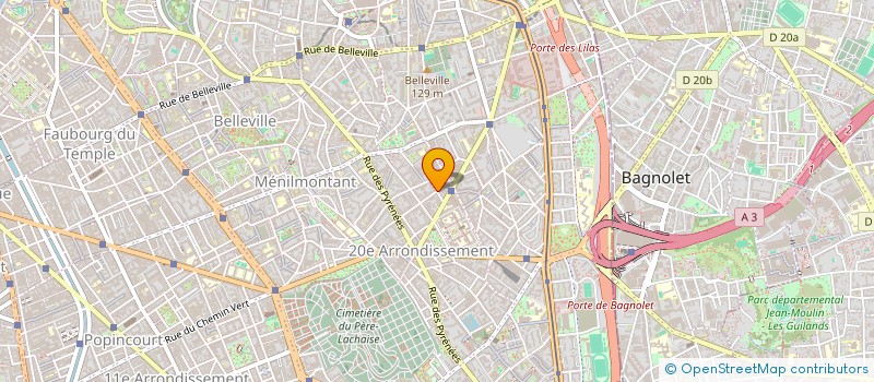 localisation de l'entreprise RIBADEIRA à PARIS