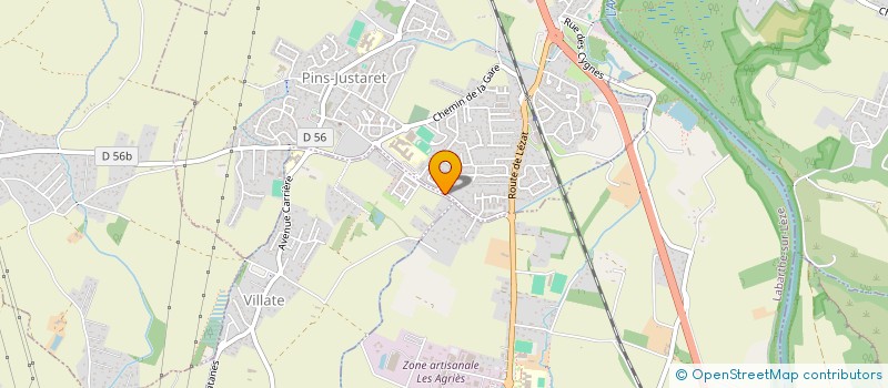 localisation de l'entreprise RIBAL EXPRESS  TOULOUSE