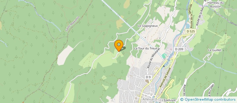 localisation de l'entreprise RIBAMBELLE à LE HAUT-BREDA