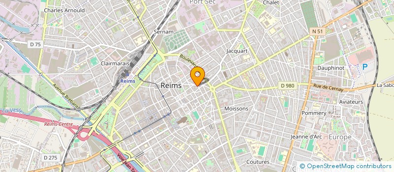 localisation de l'entreprise RIBAMBELLE à REIMS