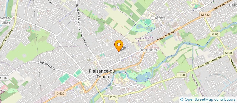 localisation de l'entreprise RIBAMBELLE DU TOUCH à PLAISANCE-DU-TOUCH