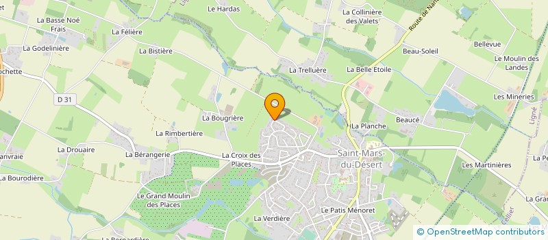 localisation de l'entreprise RIBAMBELLE ET COMPAGNIE à SAINT-MARS-DU-DESERT