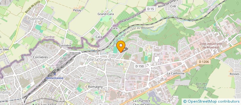 localisation de l'entreprise RIBAN  VILLE-LA-GRAND