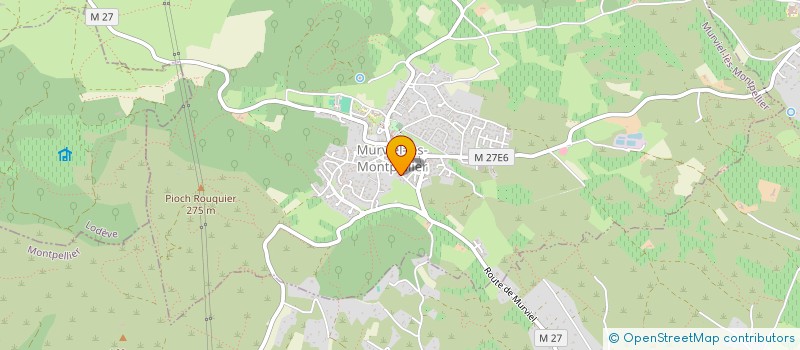 localisation de l'entreprise RIBARD TERRASSEMENT à MURVIEL-LES-MONTPELLIER