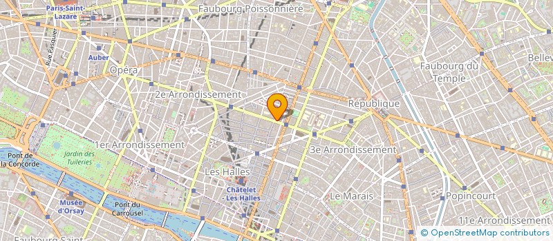 localisation de l'entreprise RIBAT  PARIS