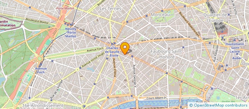 localisation de l'entreprise RIBAU & GARNER - CONCIERGE LUXURY - ASSOCIATES GROUP  PARIS