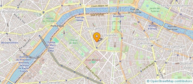 localisation de l'entreprise RIBAUD DE GINESTE SAS à PARIS