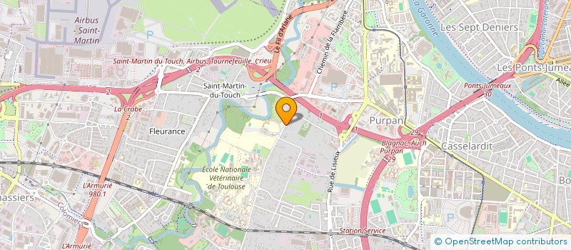 localisation de l'entreprise RIBAY à TOULOUSE