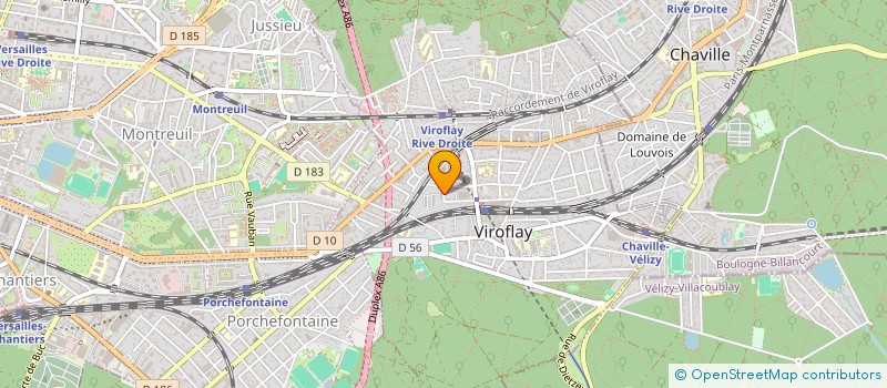 localisation de l'entreprise RIBAZU RACING  VIROFLAY