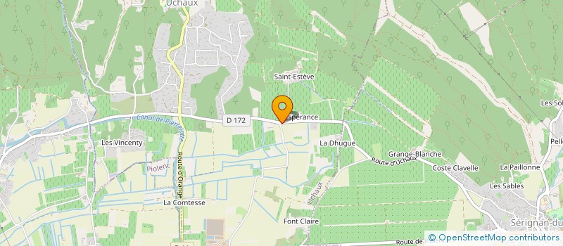 localisation de l'entreprise RIBE CARRELAGE à UCHAUX