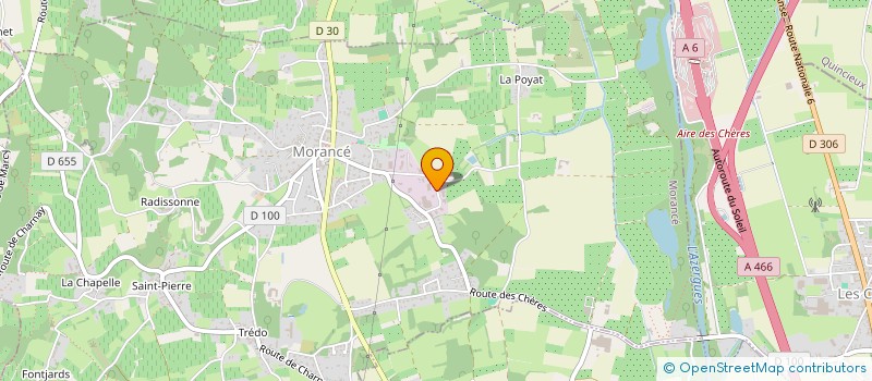 localisation de l'entreprise RIBEIRO  MORANCE