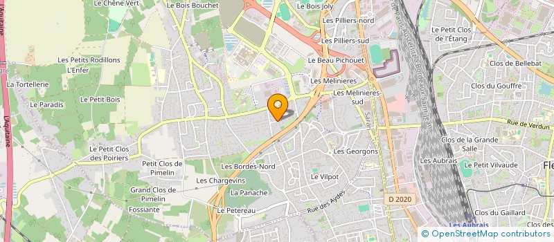localisation de l'entreprise RIBEIRO  SARAN