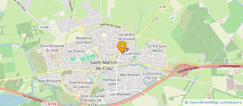 localisation de l'entreprise RIBEIRO  SAINT-MARTIN-DE-CRAU
