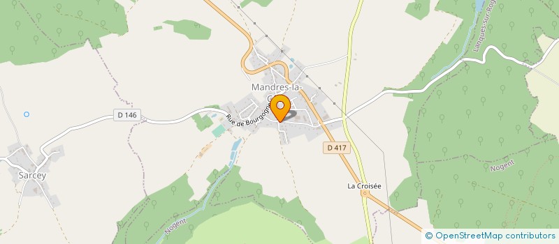 localisation de l'entreprise RIBEIRO AUTOMOBILES à MANDRES-LA-COTE