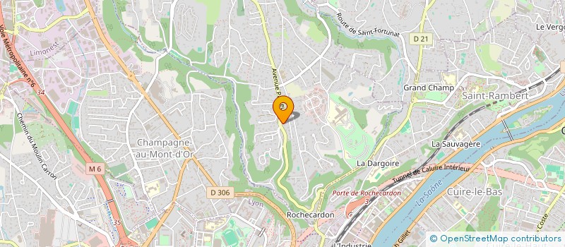 localisation de l'entreprise RIBEIRO & BATISTA  SAINT-DIDIER-AU-MONT-D'OR