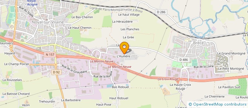 localisation de l'entreprise RIBEIRO-DE SOUSA à BRECE