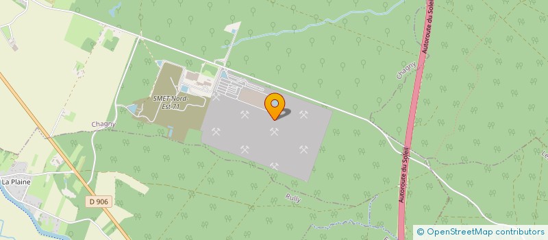 localisation de l'entreprise RIBEIRO DECO  CHAGNY