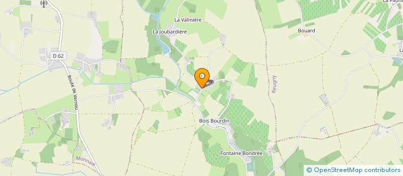 localisation de l'entreprise RIBEIRO ET ASSOCIES à VERNOU-SUR-BRENNE