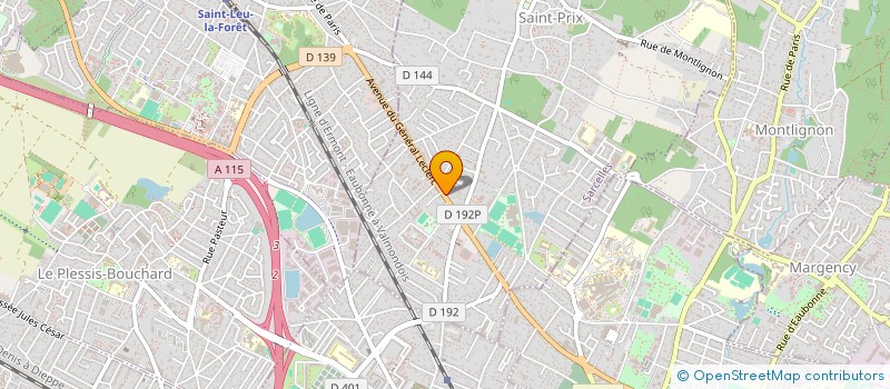 localisation de l'entreprise RIBEIRO ET FILS à SAINT-PRIX