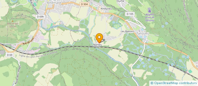 localisation de l'entreprise RIBEIRO FRERES  ARTEMARE