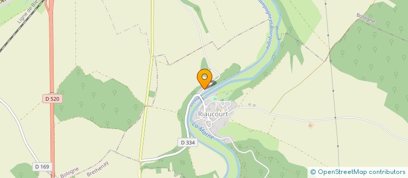 localisation de l'entreprise RIBEIRO IMMOBILIER à CHAUMONT