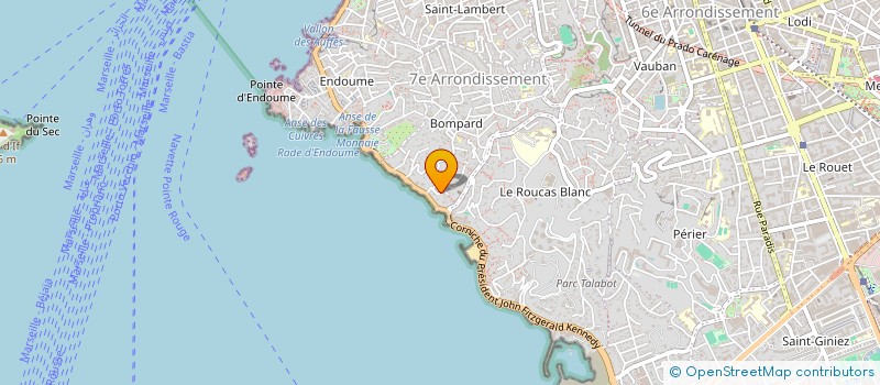 localisation de l'entreprise RIBENOIS à MARSEILLE